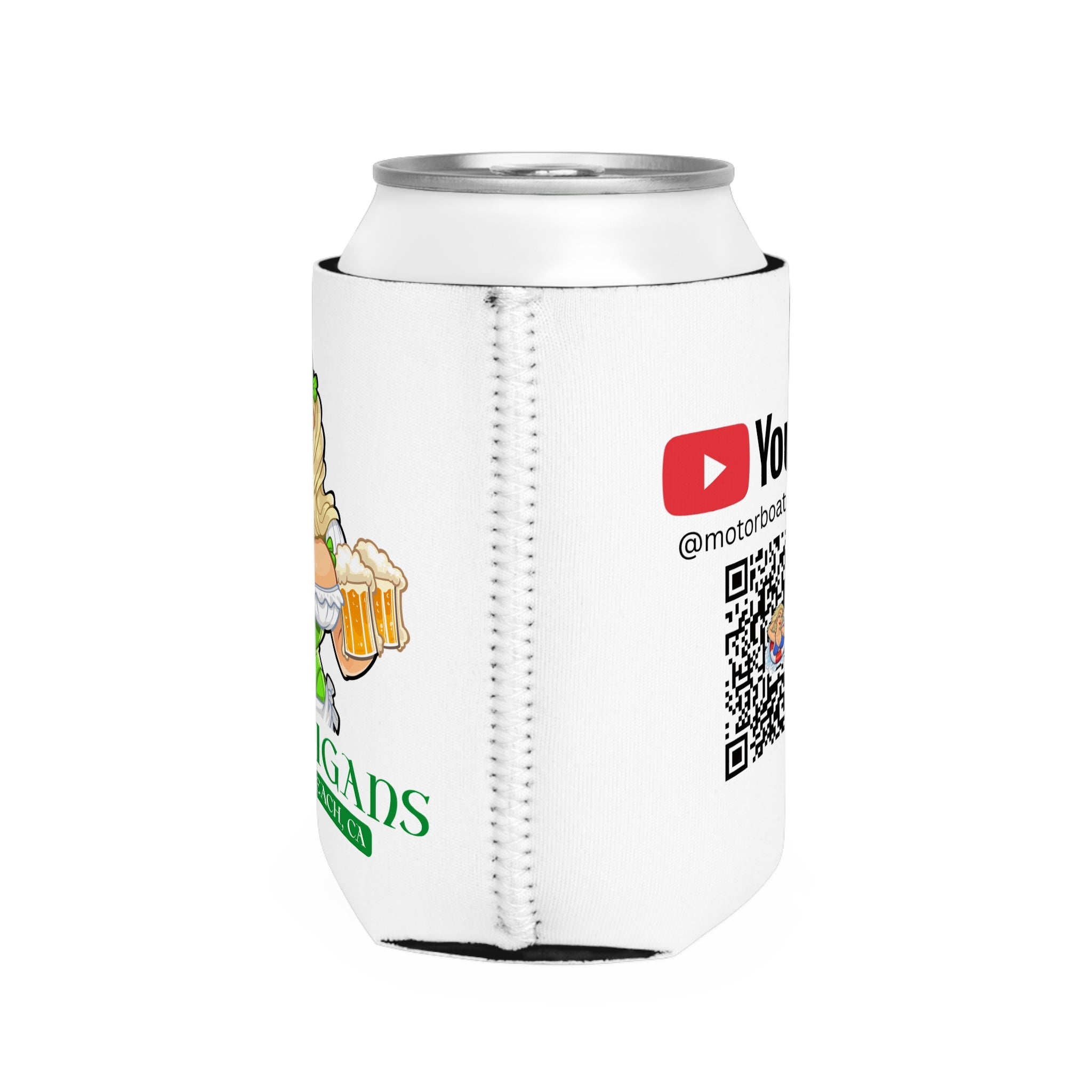 Shenanigans Can Cooler Sleeve — Beer Can Koozie