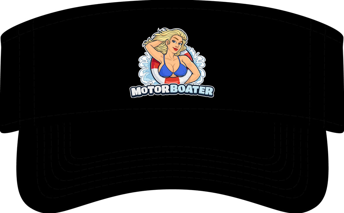 Motorboater Visor — Nautical Motorboating Sun Visor