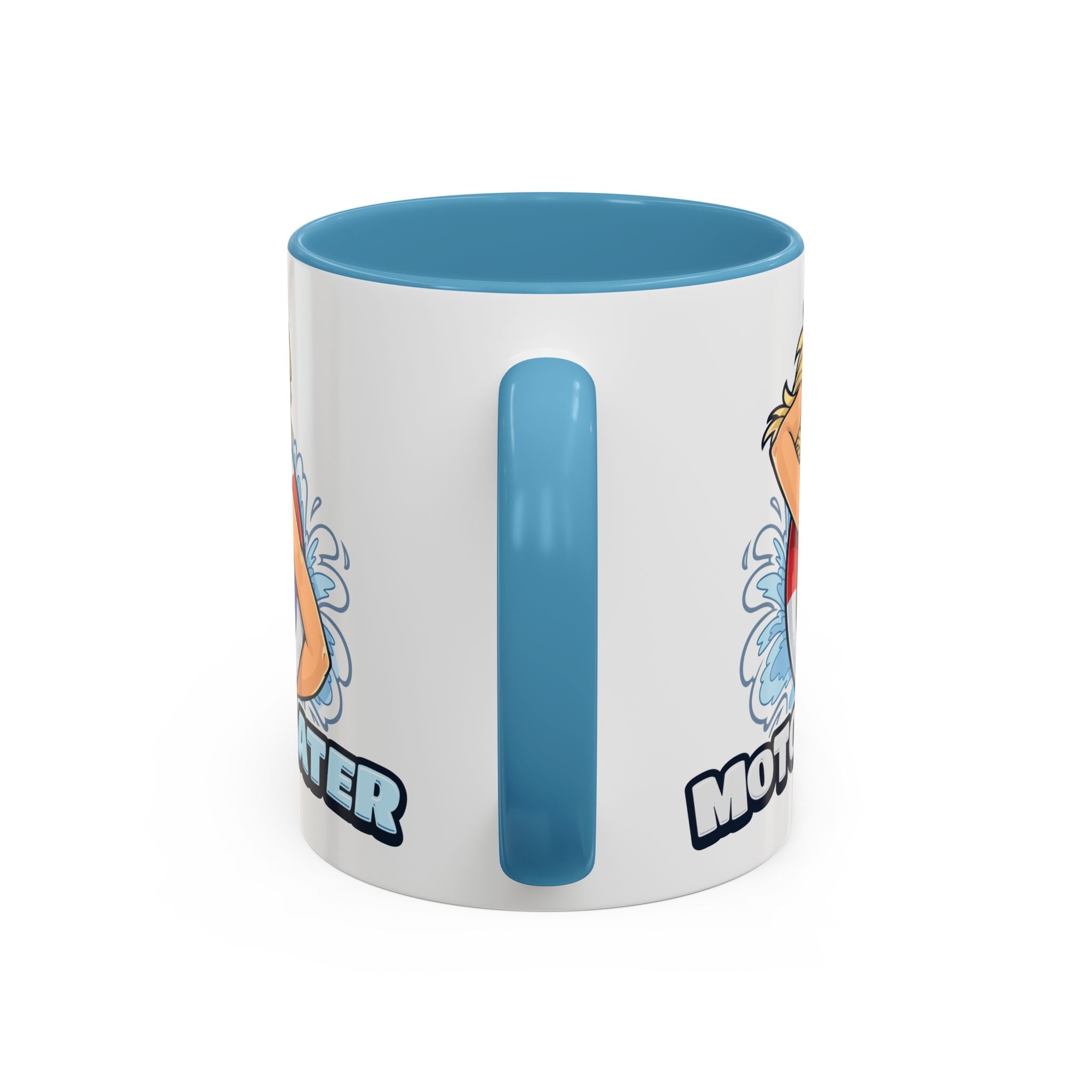 MotorBoater Coffee Mug — Pinup Bikini Nautical Accent Mug