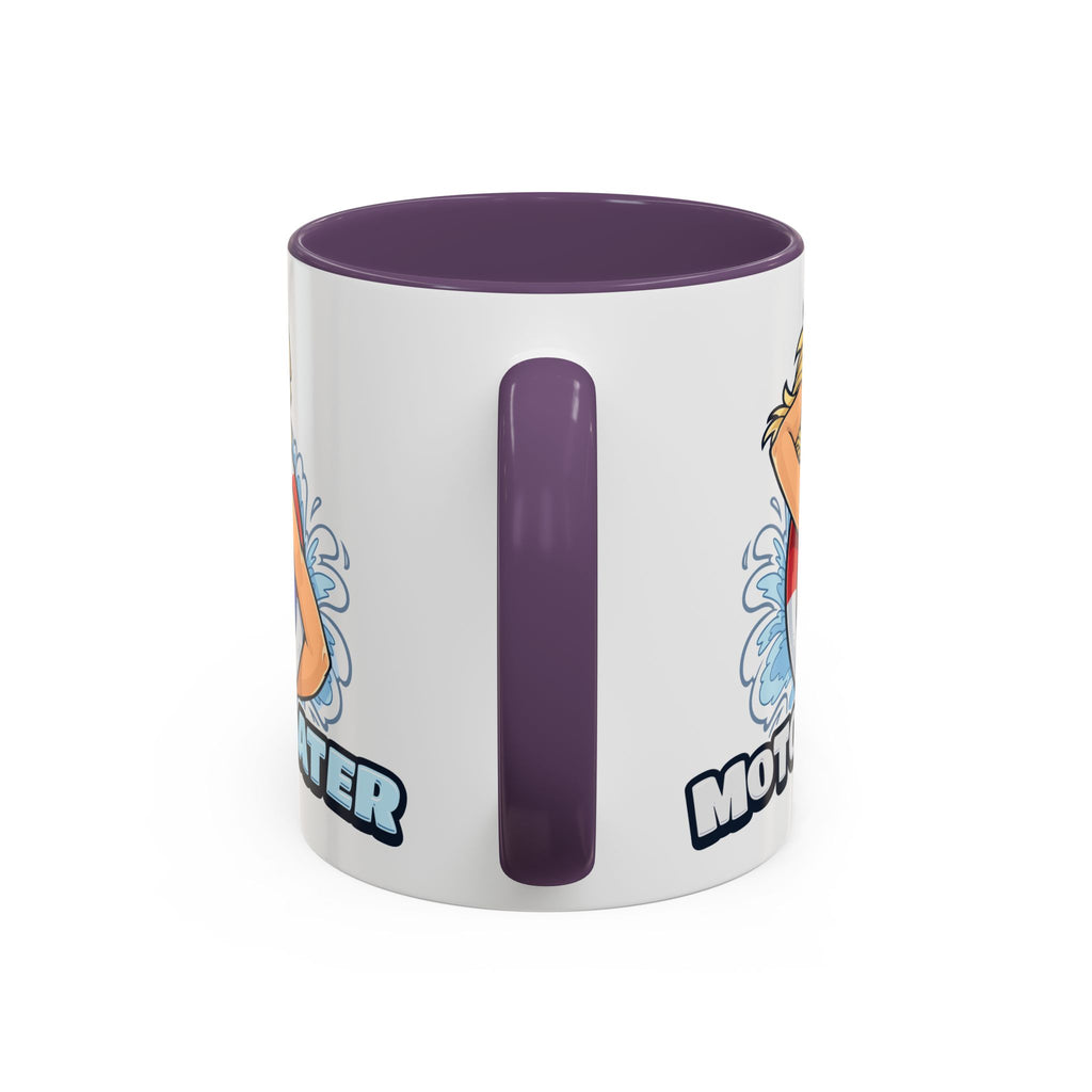 MotorBoater Coffee Mug — Pinup Bikini Nautical Accent Mug