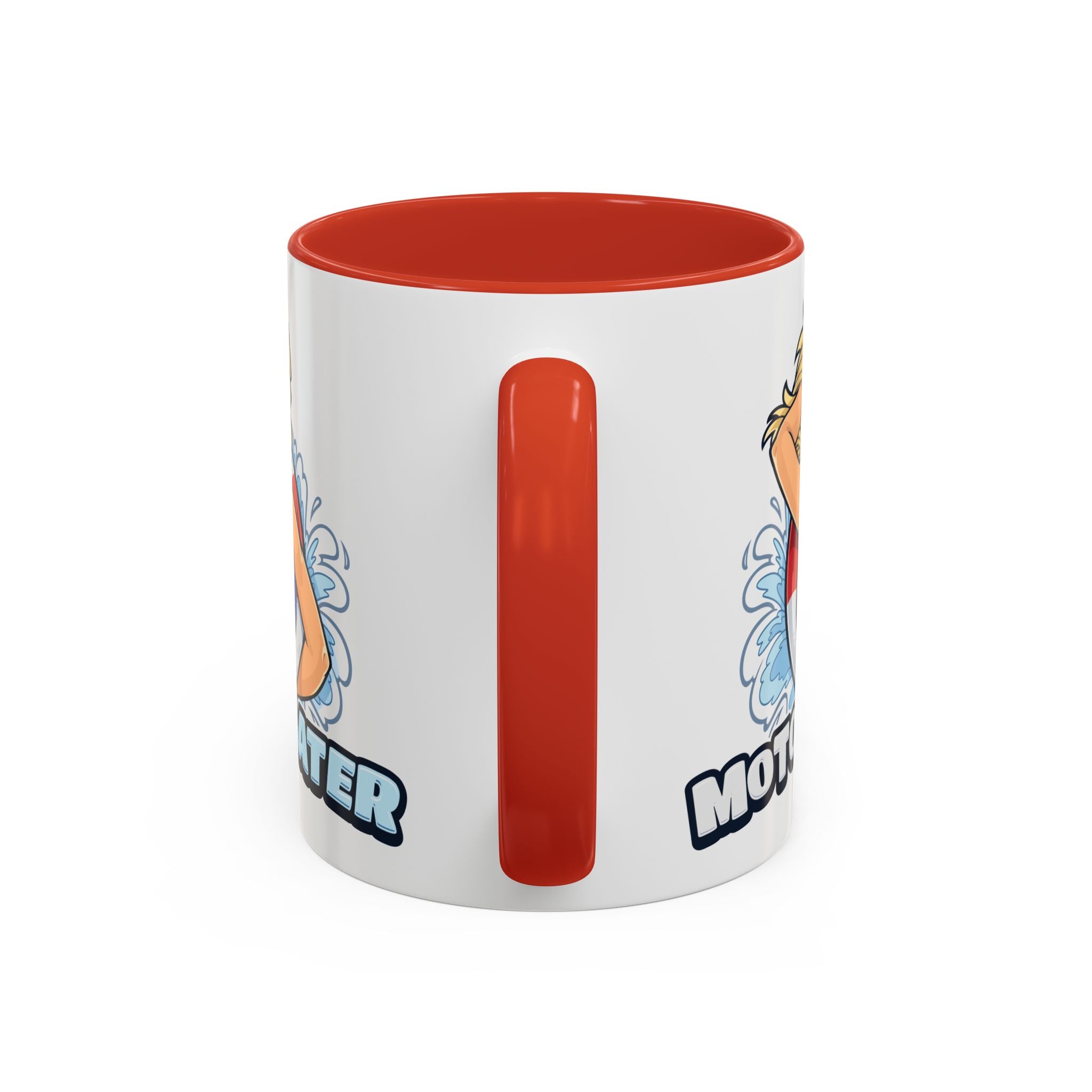 MotorBoater Coffee Mug — Pinup Bikini Nautical Accent Mug