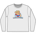 Motor Boater Women's Long Sleeve Tee — Nautical Pinup Boat Life Shirt