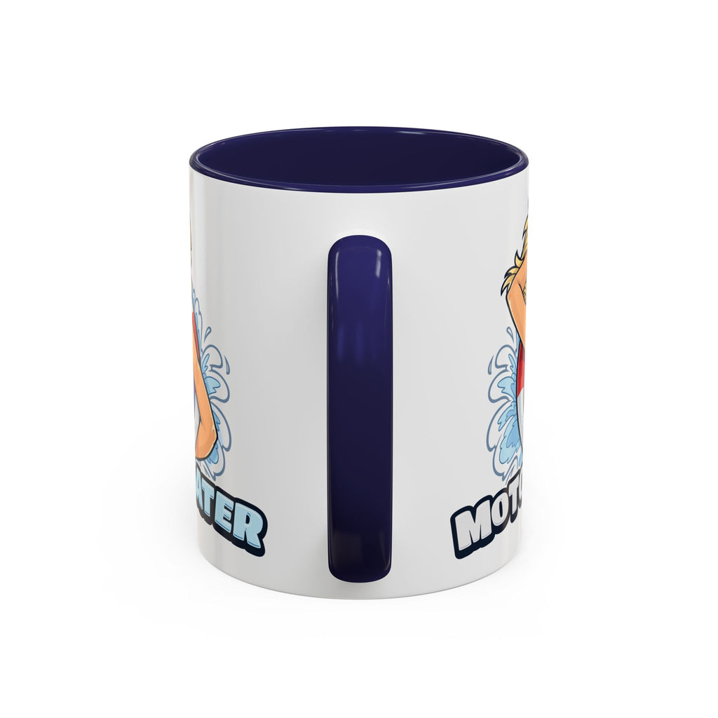 MotorBoater Coffee Mug — Pinup Bikini Nautical Accent Mug