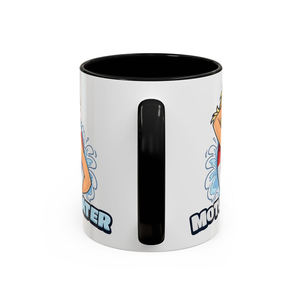 MotorBoater Coffee Mug — Pinup Bikini Nautical Accent Mug